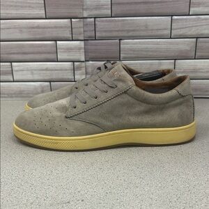 Aureus Men’s Casual Suede/Leather  shoes Slip-On Gray Men's size 9 Sneakers